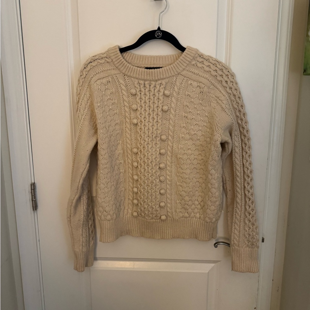 J Crew wool blend sweater size m - Picture 1 of 4